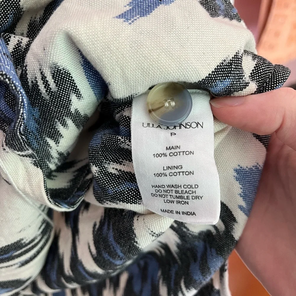 Ulla Johnson Cassia Button Down - Celeste - Picture 5 of 9